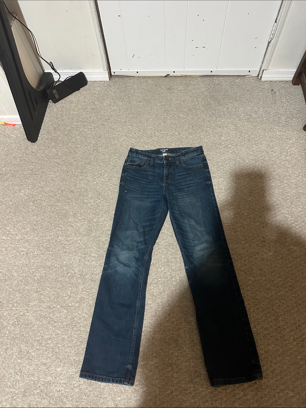 Cat & Jack Dark Blue Kids Straight-Leg Jeans